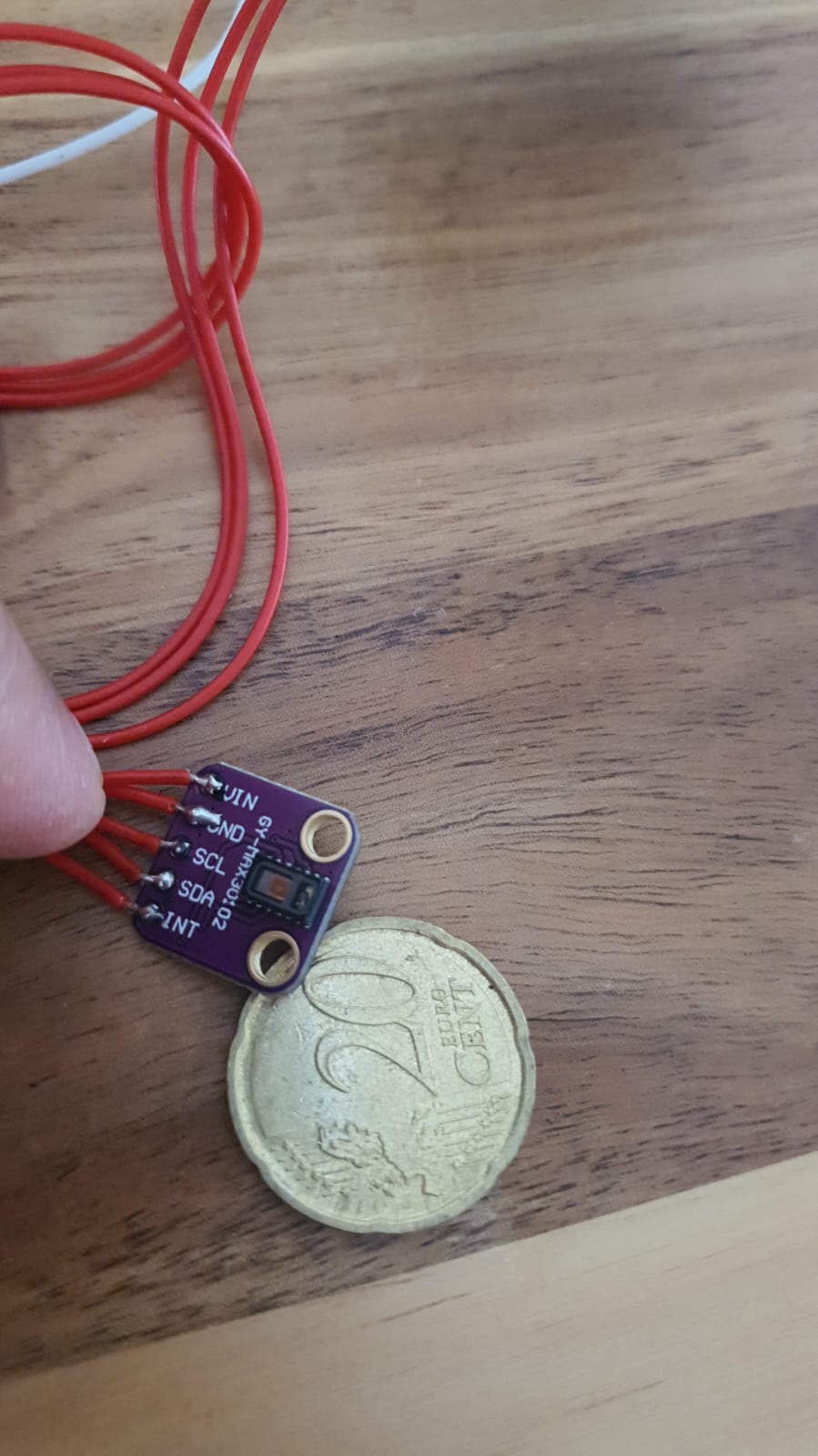 Finger-tip electrical activity detector sensor